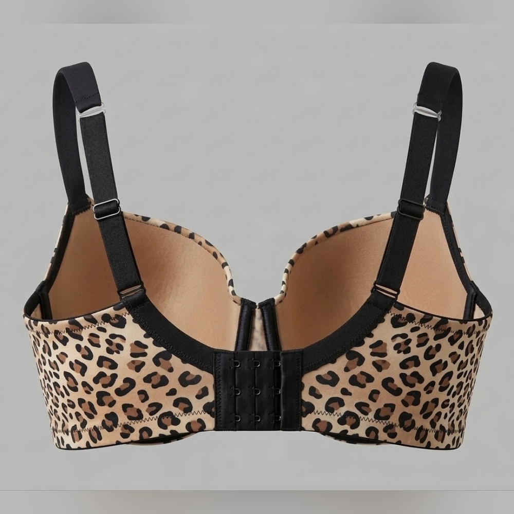Leopard Print Underwire Bra 38D | Sample Piece - Picture 3 of 5
